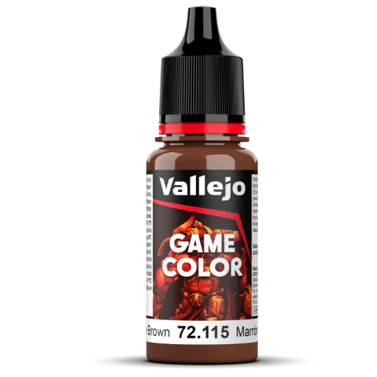 Vallejo Game Color 72.115 Grunge Brown, 18 ml
